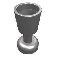 2343 - Equipment Goblet / Glass - Flat Silver