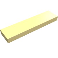 2431 - Tile 1 x 4 with Groove - Light Yellow