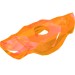 11438 - Minifig Neckwear Armour Breastplate with Shoulder Ridges - Trans-Orange