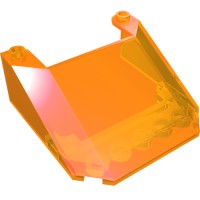 28782 - Windscreen 6 x 6 x 2 - Trans-Orange