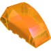 41883 - Windscreen 6 x 4 x 2 Wedge Curved - Trans-Orange