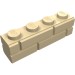 15533 - Tan - Brick Special 1 x 4 with Masonry Brick Profile