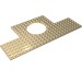 18601 - Tan - Plate Special 12 x 24 with 6 x 6 Square Cutouts at 2 Corners and 6 x 6 Round Cutout