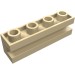2653 - Tan - Brick Special 1 x 4 with Groove