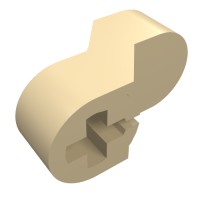 2854 - Technic Engine Crankshaft Center - Tan