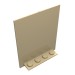 30102 - Tan - Door 2 x 5 x 5 Swivel, Flat Base