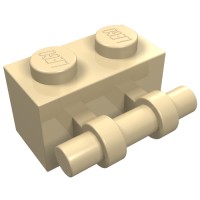30236 - Brick Special 1 x 2 with Handle - Tan