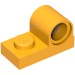 11458 - Bright Light Orange - Plate Special 1 x 2 with Pin Hole on Top