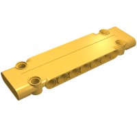 15458 - Technic Panel 3 x 11 x 1 - Bright Light Orange