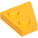 24299 - Wedge Plate 2 x 2 Left - Bright Light Orange