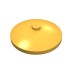 3960 - Dish 4 x 4 Inverted [Radar] - Bright Light Orange