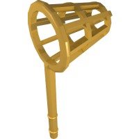 4433 - Equipment Net [Fabuland Wind Gauge] - Bright Light Orange