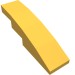 11153 - Bright Light Orange - Slope Curved 4 x 1 No Studs [Stud Holder with Symmetric Ridges]