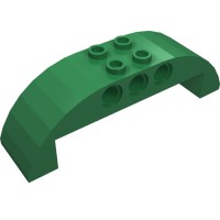 11290 - Slope Curved 2 x 8 x 2 Double - Green