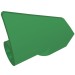 2387 - Technic Panel Fairing #7 3L Very Small Smooth, Side A - Green