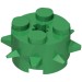 27266 - Brick Round 2 x 2 Special with Spikes - Green
