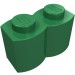 30136 - Brick Special 1 x 2 Palisade [aka Log] - Green
