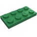 3020 - Plate 2 x 4 - Green