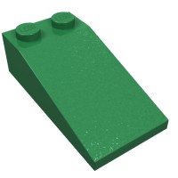 30363 - Slope 18Â° 4 x 2 - Green