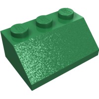 3038 - Slope 45Â° 2 x 3 - Green