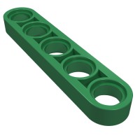 32017 - Technic Beam 1 x 5 Thin - Green