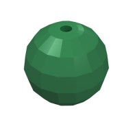 54821 - Projectile, Large Figure Weapon, Zamor Sphere / Ball - Green