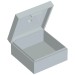 33031 - Light Violet - Box 3.5 x 3.5 x 1.3 with Hinged Lid