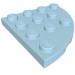 30565 - Plate Round Corner 4 x 4 - Bright Light Blue