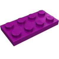 3020 - Plate 2 x 4 - Purple
