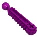 32170 - Technic Gear Rack Double with Ball Joint - Purple