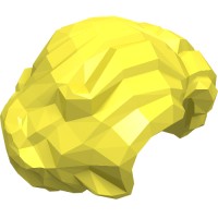 11256 - Hair Short Wavy with Side Part - Bright Light Yellow