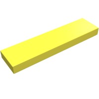 2431 - Tile 1 x 4 with Groove - Bright Light Yellow