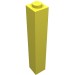 2453b - Bright Light Yellow - Brick 1 x 1 x 5 with Solid Stud