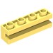 2653 - Bright Light Yellow - Brick Special 1 x 4 with Groove