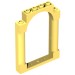 40066 - Panel 1 x 6 x 7 with 2 Columns and Arch - Bright Light Yellow