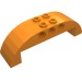 11290 - Orange - Slope Curved 2 x 8 x 2 Double