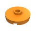18674 - Orange - Plate Special Round 2 x 2 with Center Stud (Jumper Plate)