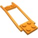 2397 - Animal / Creature Accessory, Horse Hitching, 1 x 2 Plate and 2 x 2 Plate [Studded] - Orange