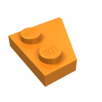 24299 - Wedge Plate 2 x 2 Left - Orange