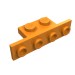 2436 - Bracket 1 x 2 - 1 x 4 [Square Corners] - Orange