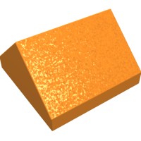 3043 - Slope 45Â° 2 x 2 Double - Orange