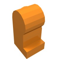3816 - Leg, Right - Orange