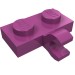11476 - Magenta - Plate Special 1 x 2 with Clip Horizontal on Side