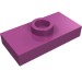 15573 - Magenta - Plate Special 1 x 2 with 1 Stud with Groove and Inside Stud Holder (Jumper)