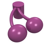 22667 - Plant, Cherries - Magenta