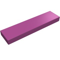 2431 - Tile 1 x 4 with Groove - Magenta