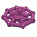 30033 - Magenta - Plate Special 2 x 2 with Bar Frame Octagonal