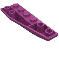 41764 - Wedge Curved Inverted 6 x 2 Right - Magenta