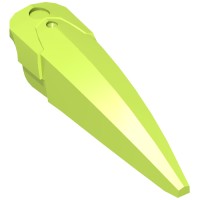 15362 - Large Figure Limb Cover / Claw / Spike Large with Axle - Lime