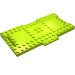 18922 - Lime - Plate Special 9 x 16 x 2/3 with 1 x 4 Recessed